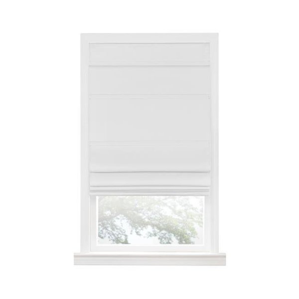 Achim Importing Achim RSCO36WH04 36 x 64 in. Cordless Roman Shade; White RSCO36WH04